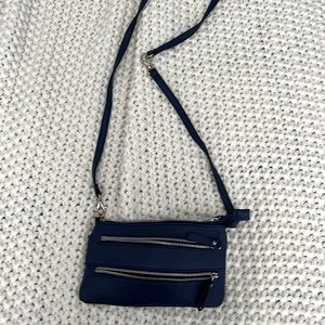 Giannini royal blue cross body bag